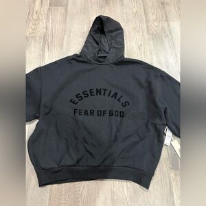 Essentials Black Hoodie